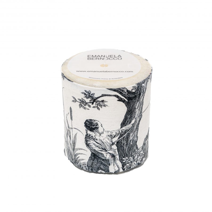 Toile de jouy nero